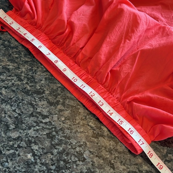 Michael Kors coral cotton blouse M EUC - Picture 9 of 11